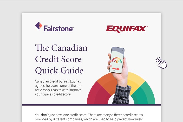 A comprehensive Canadian credit score quick guide explaining the most important things you need to know that affect your credit.